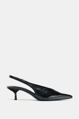 SLINGBACK HIGH-HEEL SHOES - Zara фото 23