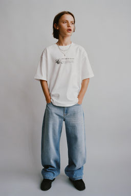 GRAFFITI PRINT T-SHIRT - Zara фото 5