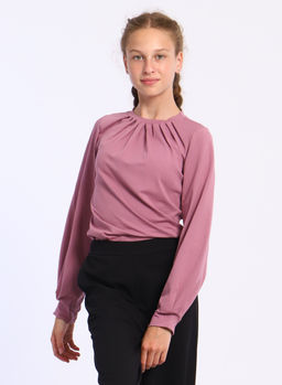 Лонгслив Амелия белый - Ладошки фото 20