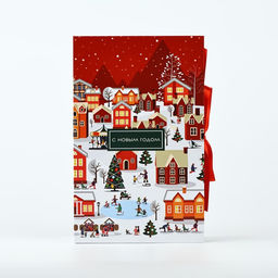 Коробка подарочная - книга С новым годом, 20?12.5?5 см