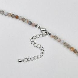 Колье из ботсванского Агата - Радуга самоцветов фото 3