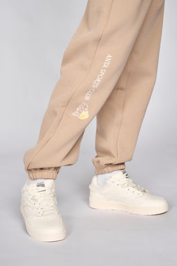 Брюки трикотажные Бежевый Vintage sports Knit Track Pants