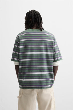 STRIPED JACQUARD T-SHIRT - Zara фото 3
