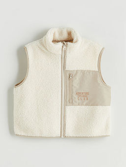 Dik Yaka K?z ?ocuk Pel?? Yelek