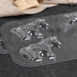 Форма для шоколада и конфет Шоко-Единорог, пластик, прозрачная - Simaland фото 6