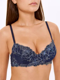 Бюстгальтер Hinda темно-синий