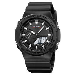 Часы наручные Skmei мужские электронные спортивные 2351black-white