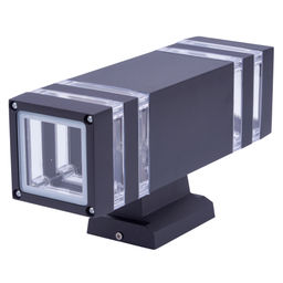 UUL-S24A 2x60W/E27 IP65 BLACK Светильник уличный, под две лампы Е27. Архитектурный накладной. Корпус черный. TM Uniel