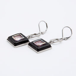 Серьги из муранского стекла MATRIX LS2974 - Vloes фото 2