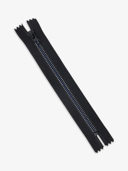 Цена за 10 шт. Молния «Трактор», №5, неразъёмная, замок автомат, 18 см, чёрная, белая, синяя