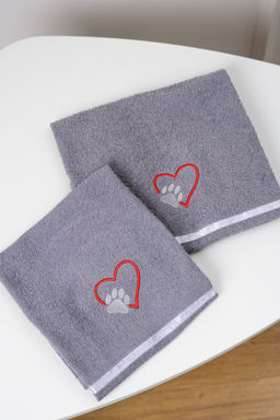 14418/9 Полотенце Лапка сердце - Натали фото 2