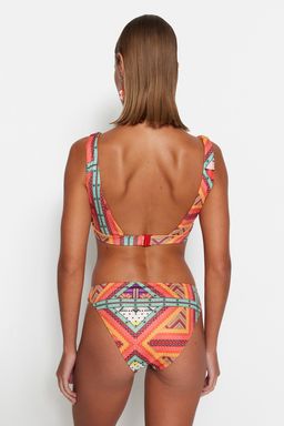 Tropikal Desenli Normal Paca Bikini Alt? TBESS22BA0306