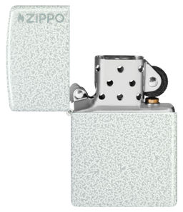 Зажигалка ZIPPO Логотип ледяная | Glacier 46020ZL  фото 4