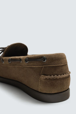 CASUAL LEATHER LOAFERS - Zara фото 3