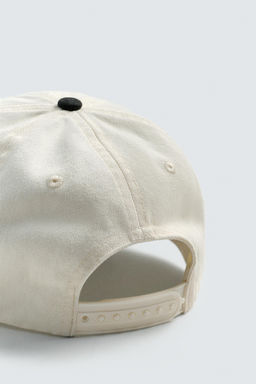 GORRA TEXTO BORDADO / Crudo - Zara фото 4