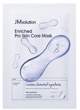 JMSOLUTION Тканевая маска восстанавливающая с комплексом ферментов ENRICHED PRO SKIN CORE MASK (30 мл)  фото 2