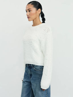 Джемпер из фактурной вязки / Zarina фото 4