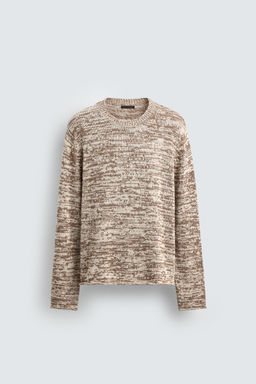 TWISTED YARN TEXTURED SWEATER - Zara фото 7