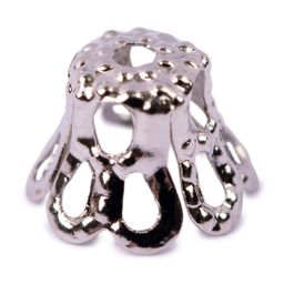 Zlatka Розетка для бус DC-003/5 7 мм 2 мм 5 шт №02 под никель