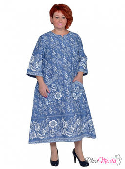 Платье Модель №1881 размеры 44-84 - Plusmoda фото 8