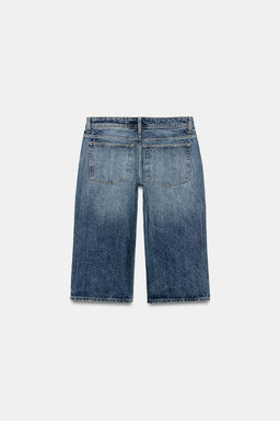 JEANS CAPRI DENIM TRF TIRO MEDIO / Azul - Zara фото 8