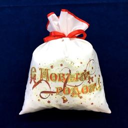 Новогодний мешок для конфет и подарков 30х40 см. С Новым годом!