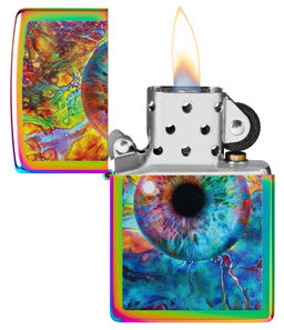 Зажигалка ZIPPO Необычный глаз | Spacey Eye 46431  фото 3