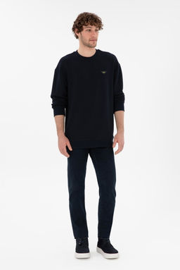 Мужская темно -синяя толстовка Неожиданная скидка в корзине - U.s. polo assn фото 4