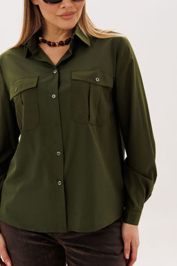 Рубашка ANELLI 1819 хвойный  фото 7