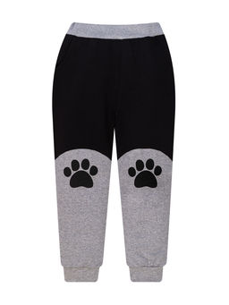 Костюм детский черныймеланж собака