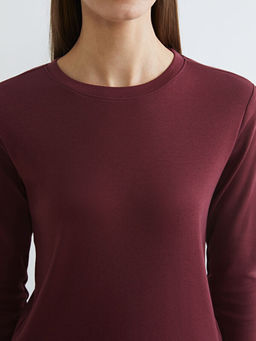 Bisiklet Yaka Kad?n Ti??rt