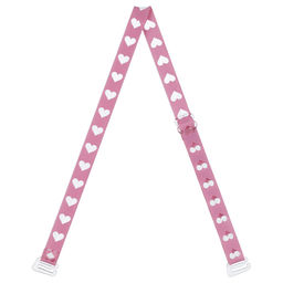 Бретели (пара) Gamma BR-1018 в пакете 10 мм 10 пар СК/Распродажа розовый