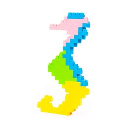 Конструктор Малютка (132 элемента) (в контейнере) - Полесье фото 3