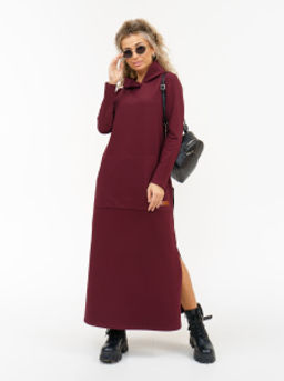 865 Платье из футера с лайкрой - Svetekst фото 28