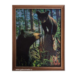 Картина 5D 30х40 2054 Мишки/ ZR8210H-222411 /