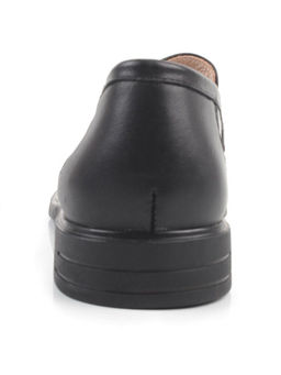 03-DEB16-1 BLACK Лоферы женские (натуральная кожа)