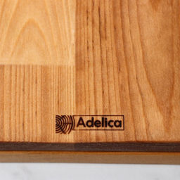 Доска разделочная Adelica, с выдвижным лотком, пропитана минеральным маслом, 30×24 см, лоток 22×22 см, дерево берёза