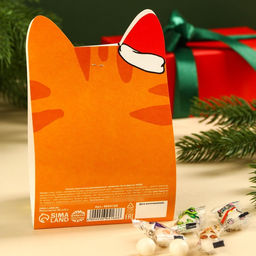 Жевательная резинка Новогодний марафон жеваний, вкус: тутти-фрутти, 50 г. - Simaland фото 3