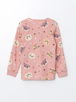 Bisiklet Yaka Polar K?z ?ocuk Pijama Tak?m? - Waikiki фото 3