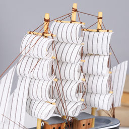 Макет парусного корабля 23х22 см / 3131-24 /уп 48/ - Галеонтрейд фото 4