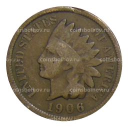 1 цент 1906 года США