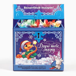 Набор конфет с гипсовой фигуркой в домике Дарю тебе сказку, 500 г