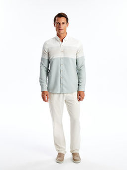 Regular Fit Uzun Kollu Arm?rl? Erkek G?mlek