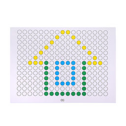 Доска для рисования "Зайчишка" в коробке (розовый)