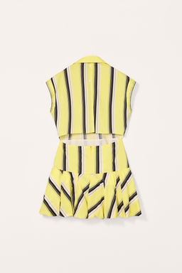 LIMITED EDITION STRIPED PUFF DRESS - Zara фото 13