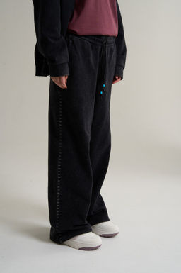 Брюки трикотажные Черный KAI Knit Track Pants - Anta фото 6