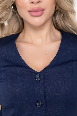 Костюм Стильный офис (синий) К8496 - Lt collection фото 3