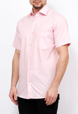 Сорочка мужская короткий рукав GREG 620/309/LT ROSE/Z  фото 7