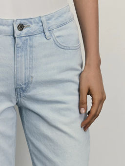 Джинсы straight укороченные / Zarina  фото 10