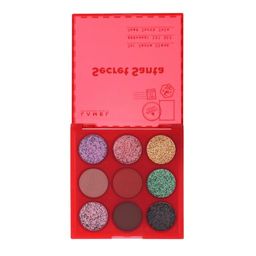 -20% Lamel Палетка теней Secret Santa № 401 полуночный аметист